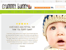 Tablet Screenshot of crummybunny.com